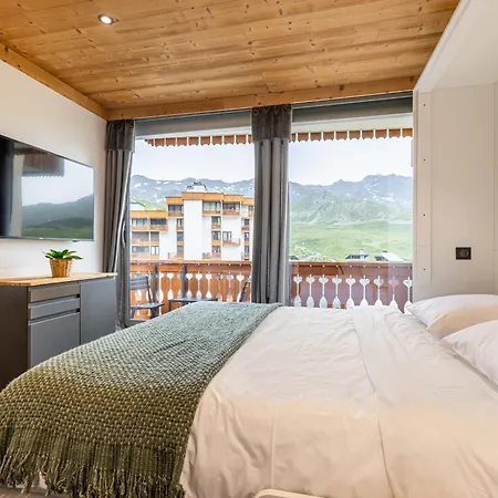 Dome De Polset, In-out With Wifi In Val Thorens, 